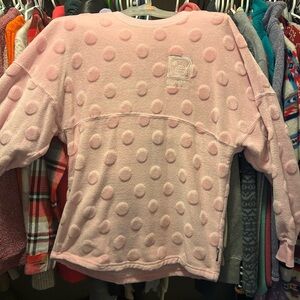 Disney Pink Polka Dot Women Sweater